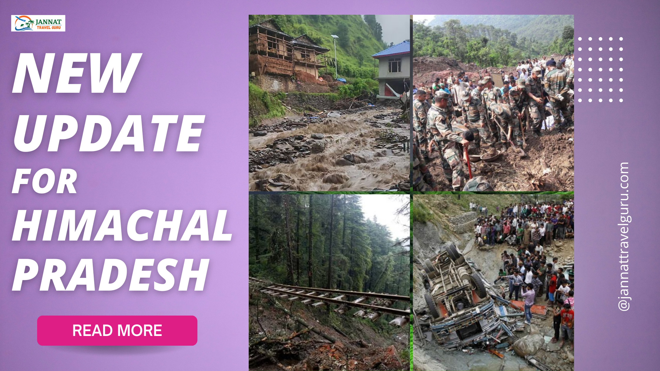 Heavy Rains and Landslides Disrupt Himachal Pradesh